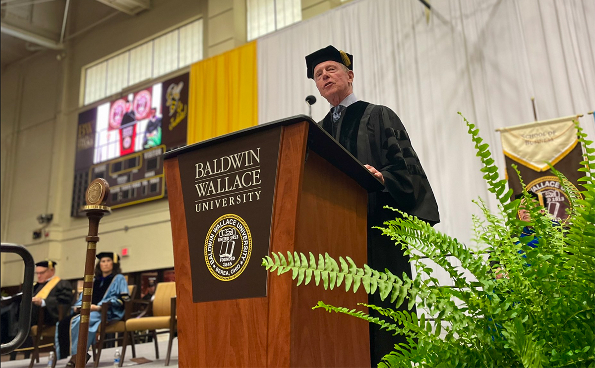 BW Commencement Speaker Glenn Barrett