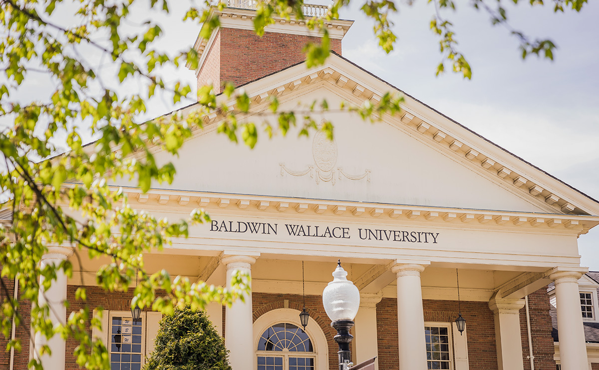 Strosacker Hall student union at Baldwin Wallace University