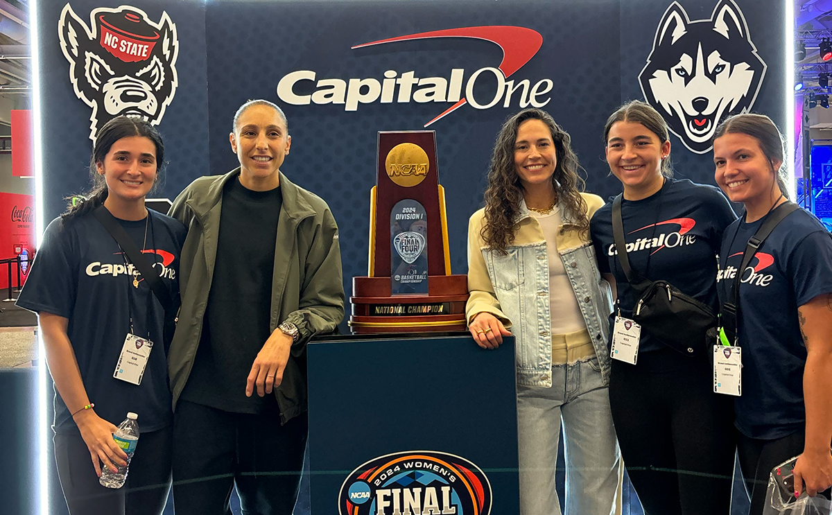 BW students at Women's Final Four