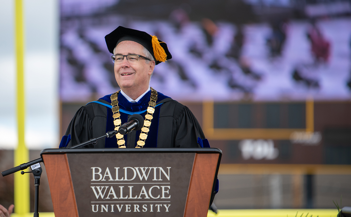 BW President Robert C. Helmer