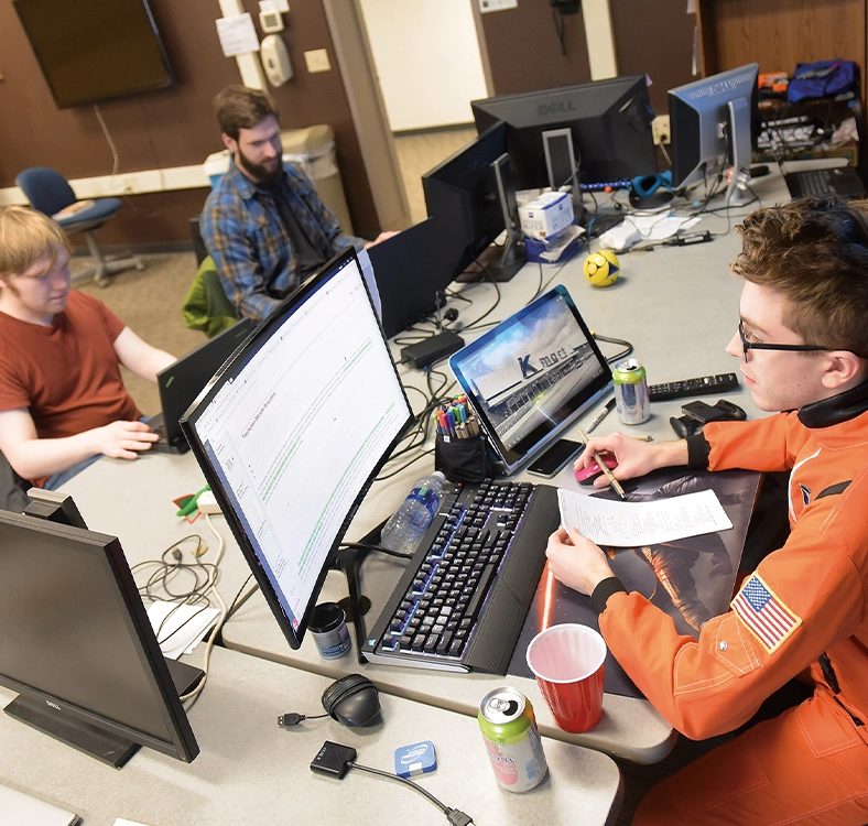 The BW cyberdense team competes nationally with other colleges and universities.